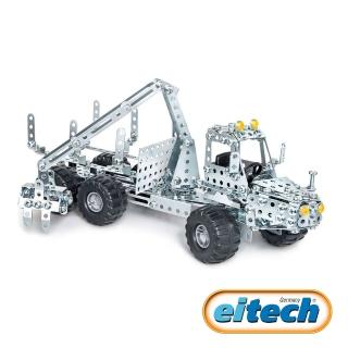 【德國eitech】益智鋼鐵玩具-2合1小型收割機(C305)