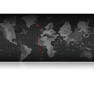 【ROYAL LIFE】中款世界地圖多功能鼠墊-XL款