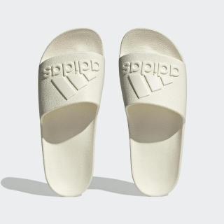 【adidas 愛迪達】ADILETTE AQUA 男女鞋 運動 拖鞋 白(IF7370)