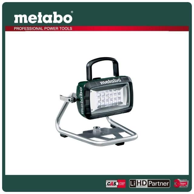 【metabo 美達寶】18V鋰電強力型LED照明燈4.0Ah單電套裝組(BSA 14.4-18 LED)