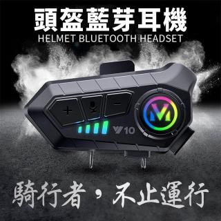 【勝利者】Y10無線安全帽藍牙5.3麥克風耳機(機車族必備)