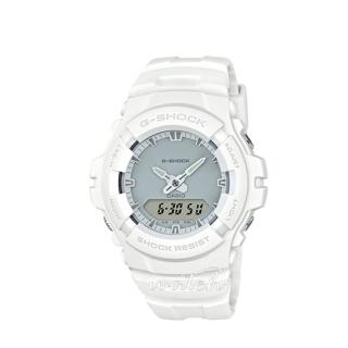 【CASIO卡西歐G-SHOCK 系列】簡約時尚_軍事風格_耐衝擊構造_夜光指針_男錶(G-100CU)