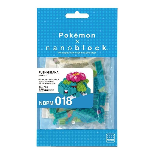 【Nanoblock 微小積木】妙蛙花(NBPM-018)