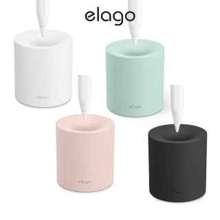 【Elago】Apple Pencil 矽膠筆座(筆插)