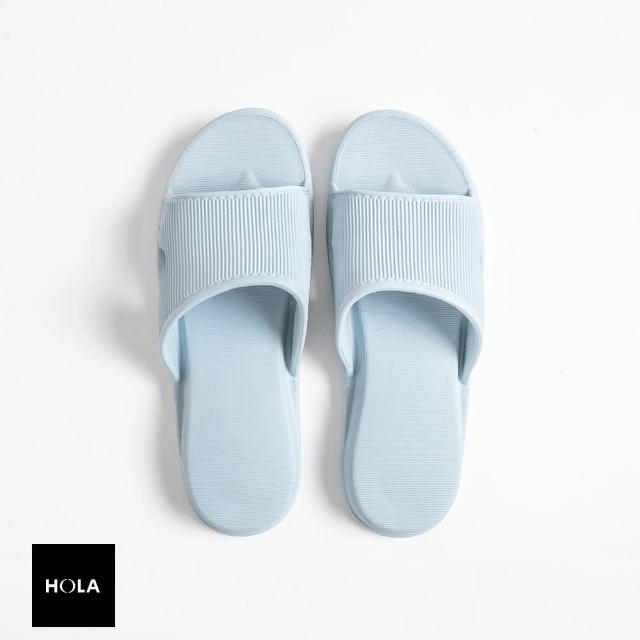 【HOLA】銀離子抗菌EVA輕便室內拖鞋-海藍XL43/44