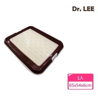 【Dr. Lee】防抓式平面狗便盆-大-咖啡色(H001B15)