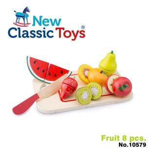 【荷蘭New Classic Toys】水果總匯切切樂8件組(10579)