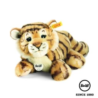 【STEIFF德國金耳釦泰迪熊】Radjah Tiger Baby 老虎寶寶(動物王國_黃標)