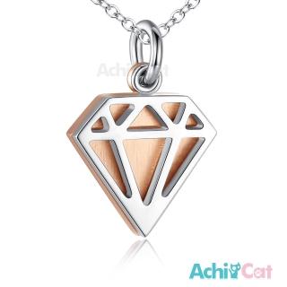 【AchiCat】項鍊．鑽石造型(新年禮物．純粹)