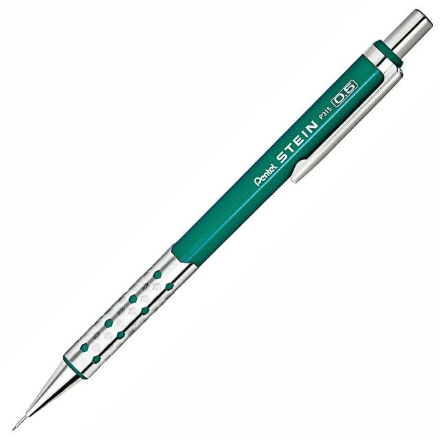 【PENTEL】Pentel飛龍XP315-MD自動鉛筆0.5綠