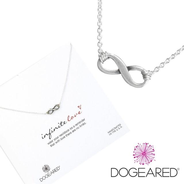 【Dogeared】許願銀項鍊 愛無限 Infinite Love Necklace(祈願項鍊)