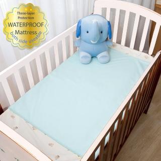 【Newstar明日之星】MIT防水透氣保潔墊 嬰兒床尺寸(保潔 防水 透氣 防濕 台灣製造 嬰兒床 車用 嬰兒)