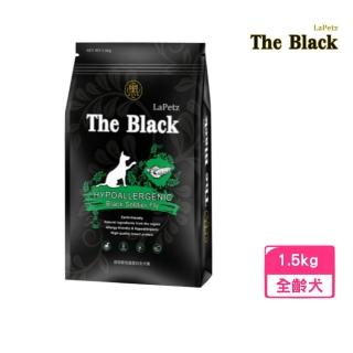 【LaPetz 樂倍】The Black（黑酵母）超低敏性蟲蛋白全犬糧 1.5kg(狗糧、狗飼料、犬糧)