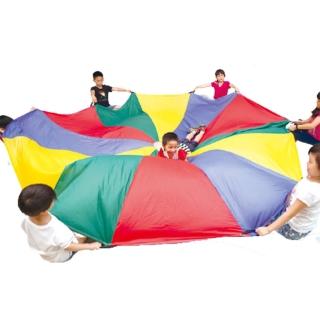 【isport】6M彩虹氣球傘(兒童體適能教具)