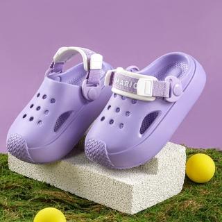 【lemonkid】潮流洞洞鞋 紫色(兒童拖鞋)
