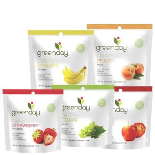 【Greenday】水果凍乾任選5包組(泰國必買冷凍乾燥水果乾)