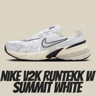 【NIKE 耐吉】休閒鞋 Nike V2K Runtekk W Summit White 老爹鞋 銀米白 女鞋 男女段 FD0736-100