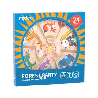 MiDeer 運筆磁力珠珠迷宮-森林派對