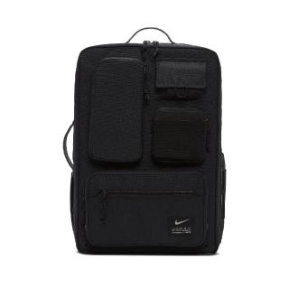 【NIKE 耐吉】Utility Elite Backpack 後背包 氣墊 大容量 運動 全開式 手提 黑(CK2656-010 ☆)