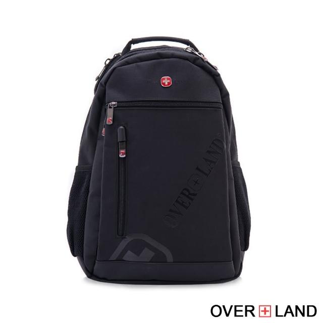 【OverLand】美式十字軍 - 品牌LOGO浮印後背包(3143)