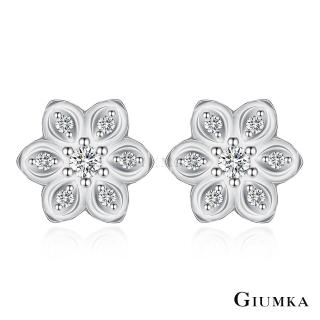 【GIUMKA】新年禮物．純銀耳環．耳針式(銀色白款)