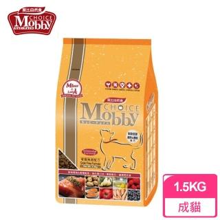 【莫比Mobby】愛貓無穀配方 鱒魚&煙燻鮭魚1.5公斤(貓飼料)