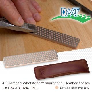 【DMT】4” Diamond Whetstone sharpener 4”鑽石磨刀石-附皮套(#W4EE 特特平滑表面)