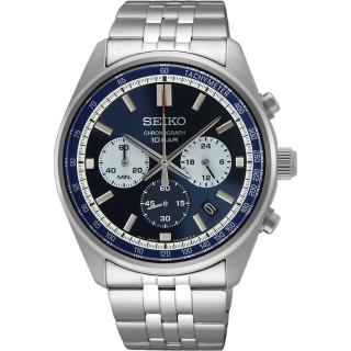 【SEIKO 精工】CS系列 急速時刻 時尚計時腕錶 指針錶 手錶 禮物 畢業(8T63-00W0B/SSB427P1)