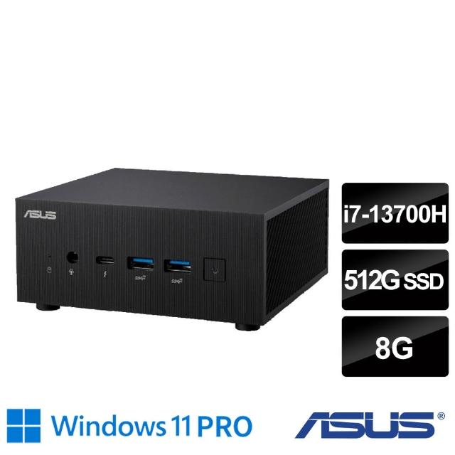 【ASUS 華碩】i7十四核迷你電腦(PN64-E1-S7029AV/i7-13700H/8G/512G SSD/W11P)