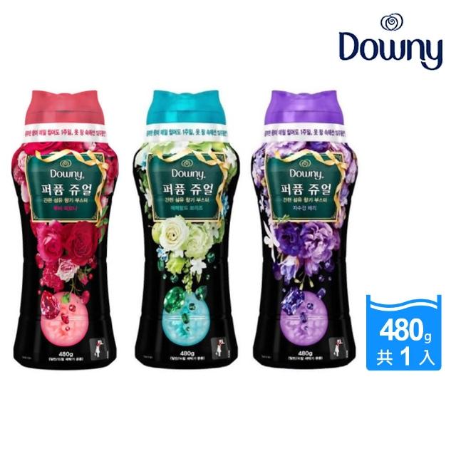 【Downy】韓國P&G原裝進口 香水寶石洗衣芳香豆480g(紅寶石牡丹/翡翠微風/紫羅蘭果/平行輸入)