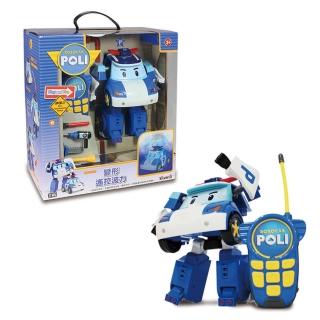 【ToysRUs 玩具反斗城】Robocar Poli波力救援小英雄 10吋變形遙控波力