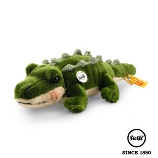 【STEIFF德國金耳釦泰迪熊】Rocko Crocodile 鱷魚(動物王國_黃標)