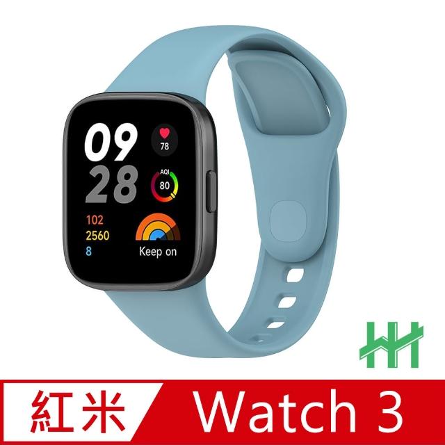 【HH】Redmi Watch 3 矽膠錶帶-淡雅藍(SP-XMRW3-SB)