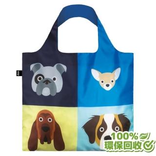 【LOQI】狗大爺(購物袋.環保袋.收納.春捲包)