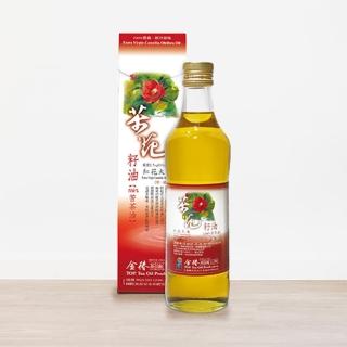 【金椿茶油工坊】紅花大 苦茶花籽油(500ml/瓶)