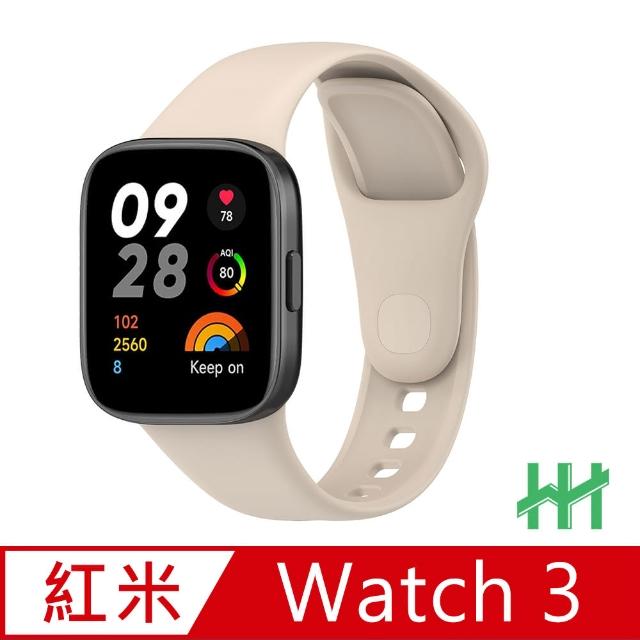 【HH】Redmi Watch 3 矽膠錶帶-象牙白(SP-XMRW3-SIW)
