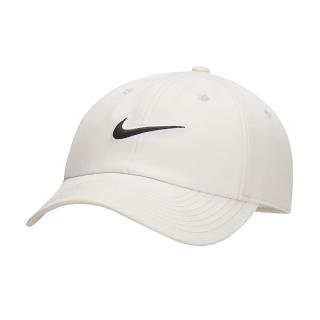 【NIKE 耐吉】帽子 棒球帽 運動帽 遮陽帽 U NK CLUB CAP U CB SWSH L 白 FB5369-072