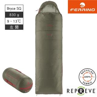【Ferrino】Bryce SQ 輕量化纖睡袋 86376(登山、露營、戶外、休閒、健行、百岳、縱走、過夜)