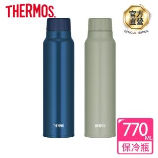 【THERMOS 膳魔師】不鏽鋼氣泡保冷隨身瓶770ml(FJK-750)