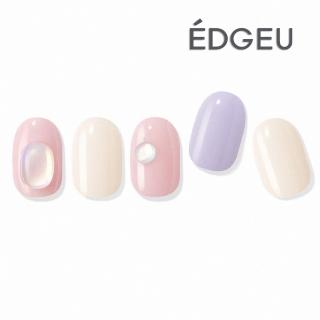 【EDGEU】沙龍凝膠美甲貼-立體款(134 Sweet Ice Candy)