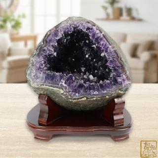 【吉祥水晶】烏拉圭紫水晶洞 18.9kg(招財聚財氣)