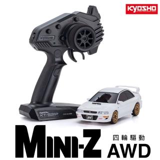 【KYOSHO】32627W MINI-Z AWD SUBARU IMPREZA 22B-STi Version White(MINI-Z)