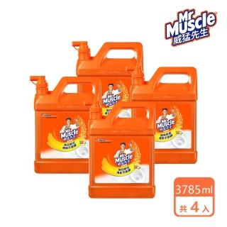 【威猛先生】潔廁劑加侖桶3785ml柑橘清香(箱購共4瓶)