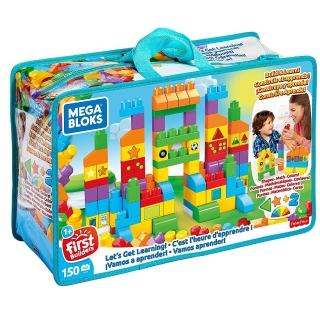 【ToysRUs 玩具反斗城】Mega Bloks美高積木150片積木學習袋