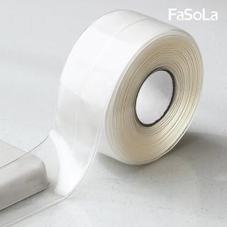 【FaSoLa】DIY可剪裁阻隔髒污防水防黴美縫貼 3.2M