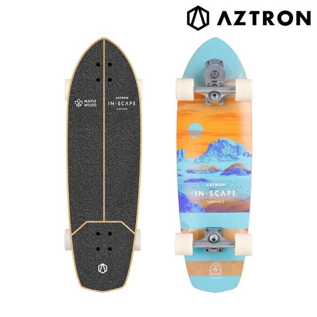 【Aztron】衝浪滑板 IN SCAPE 32 Surfskate Board AK-402(短板 街板 衝浪 滑板 極限運動)