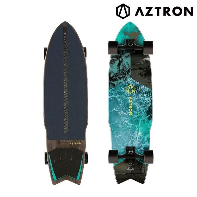 【Aztron】衝浪滑板 OCEAN 36 Surfskate Board AK-602(長板 街板 衝浪 滑板 極限運動)