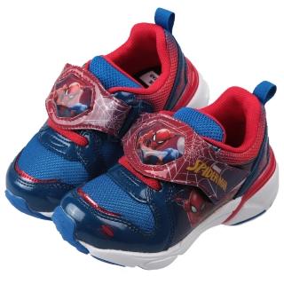 【布布童鞋】Moonstar日本漫威聯名蜘蛛人啊噴兒童電燈機能運動鞋(I3G155B)