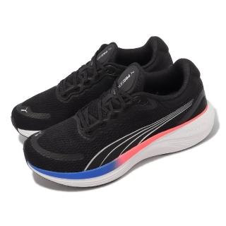 【PUMA】慢跑鞋 Scend Pro 男鞋 女鞋 黑 藍 針織 緩震 運動鞋(37877602)