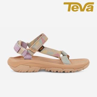 【TEVA】Hurricane XLT2 女 機能運動涼鞋/雨鞋/水鞋 無邊界多彩黃褐色(TV1019235BTNM)